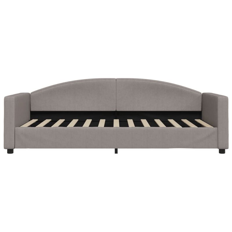 Casa si Gradina - Mobilier - Paturi si accesorii - Paturi - Pat de zi, gri taupe, 90x200 cm, material textil - Infinity.ro