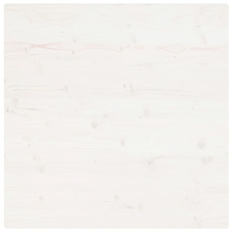 Casa si Gradina - Mobilier - Feronerie si accesorii mobila - Blat de masa, alb, 70x70x2,5 cm, lemn masiv de pin, patrat - Infinity.ro