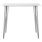 Casa si Gradina - Mobilier - Seturi de mobilier - Seturi bucatarie - Set mobilier de bar, 5 piese, alb - Infinity.ro