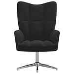 Casa si Gradina - Mobilier - Scaune si fotolii - Fotolii - Fotoliu de relaxare, negru, catifea - Infinity.ro