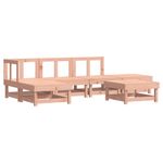 Casa si Gradina - Gradina si terasa - Mobilier exterior - Seturi mobila gradina - Set mobilier relaxare gradina, 6 piese, lemn masiv Douglas - Infinity.ro
