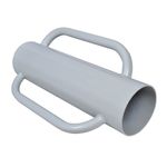 Casa si Gradina - Gradina si terasa - Garduri, panouri si accesorii - Suport pentru stalp de gard cu manere, otel - Infinity.ro