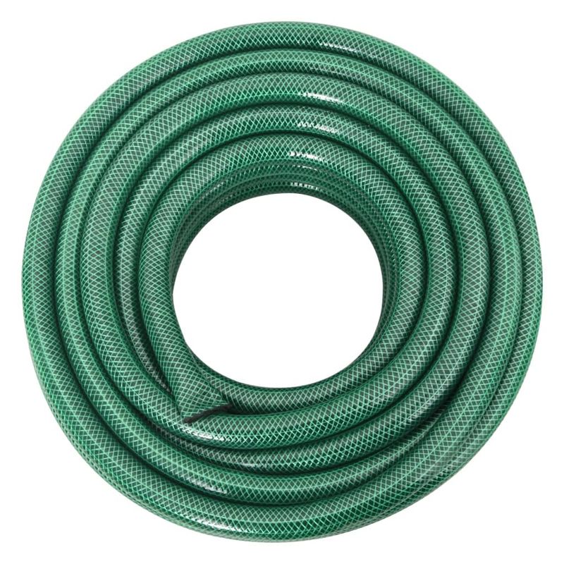 Casa si Gradina - Gradinarit si plante - Instalatii si accesorii pentru irigatii - Furtunuri de gradina si accesorii - Furtun de gradina cu set de racorduri, verde, 50 m, PVC - Infinity.ro