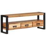 Casa si Gradina - Mobilier - Comode si corpuri - Comode - Comoda TV, 120x30x45 cm, lemn masiv de acacia - Infinity.ro