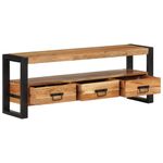Casa si Gradina - Mobilier - Comode si corpuri - Comode - Comoda TV, 120x30x45 cm, lemn masiv de acacia - Infinity.ro