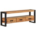 Casa si Gradina - Mobilier - Comode si corpuri - Comode - Comoda TV, 120x30x45 cm, lemn masiv de acacia - Infinity.ro