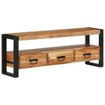 Casa si Gradina - Mobilier - Comode si corpuri - Comode - Comoda TV, 120x30x45 cm, lemn masiv de acacia - Infinity.ro