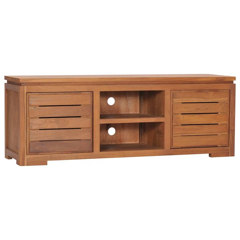 Casa si Gradina - Mobilier - Comode si corpuri - Comode - Comoda TV, 110 x 30 x 40 cm, lemn masiv de tec - Infinity.ro
