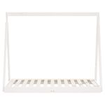 Casa si Gradina - Mobilier - Mobilier copii - Patuturi copii - Cadru de pat pentru copii, alb, 70x140 cm, lemn masiv de pin - Infinity.ro