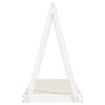 Casa si Gradina - Mobilier - Mobilier copii - Patuturi copii - Cadru de pat pentru copii, alb, 70x140 cm, lemn masiv de pin - Infinity.ro