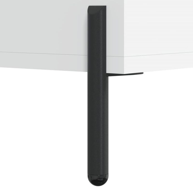Casa si Gradina - Mobilier - Comode si corpuri - Noptiere - Noptiera, alb, 40x35x47,5 cm, lemn compozit - Infinity.ro