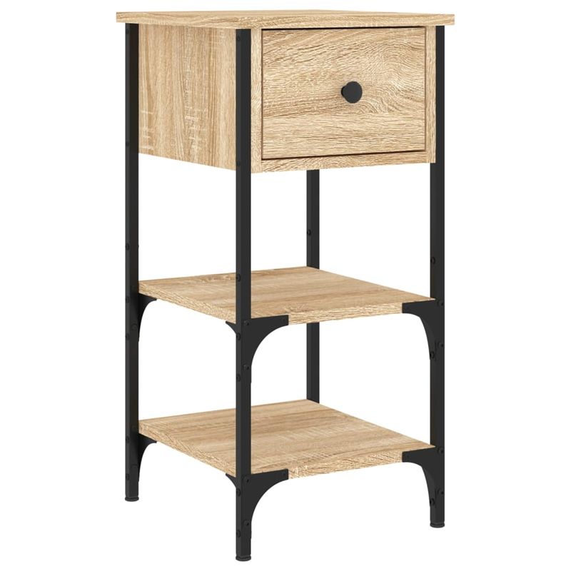 Casa si Gradina - Mobilier - Comode si corpuri - Noptiere - Noptiere, 2 buc., stejar sonoma, 34x36x70 cm, lemn compozit - Infinity.ro