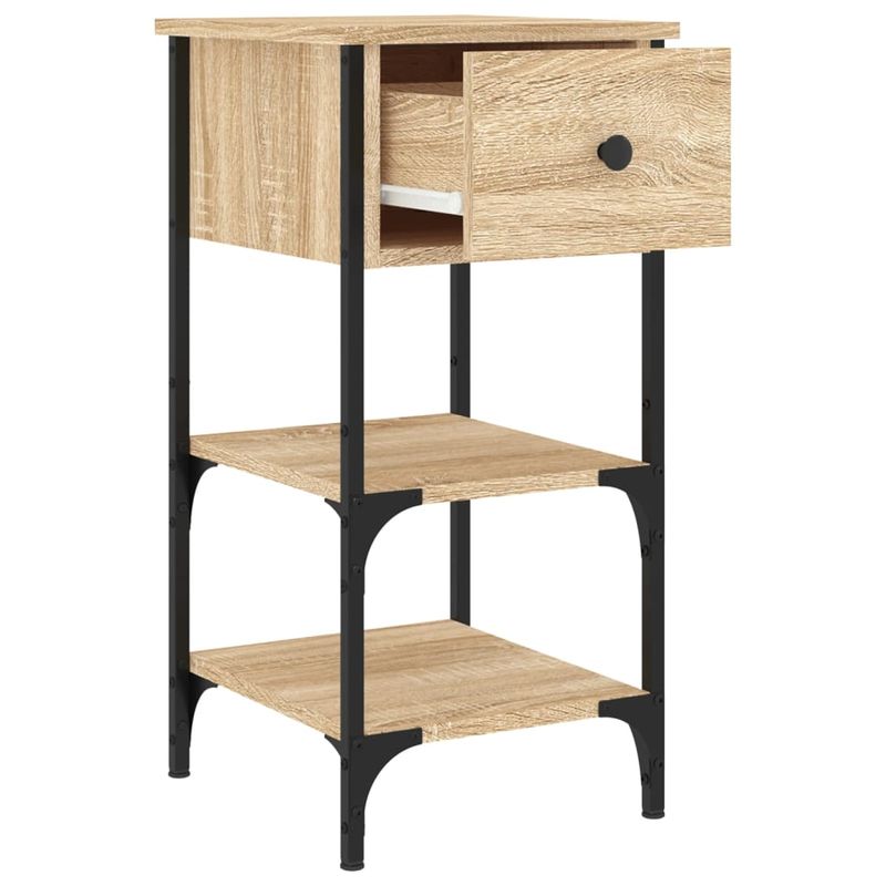 Casa si Gradina - Mobilier - Comode si corpuri - Noptiere - Noptiere, 2 buc., stejar sonoma, 34x36x70 cm, lemn compozit - Infinity.ro
