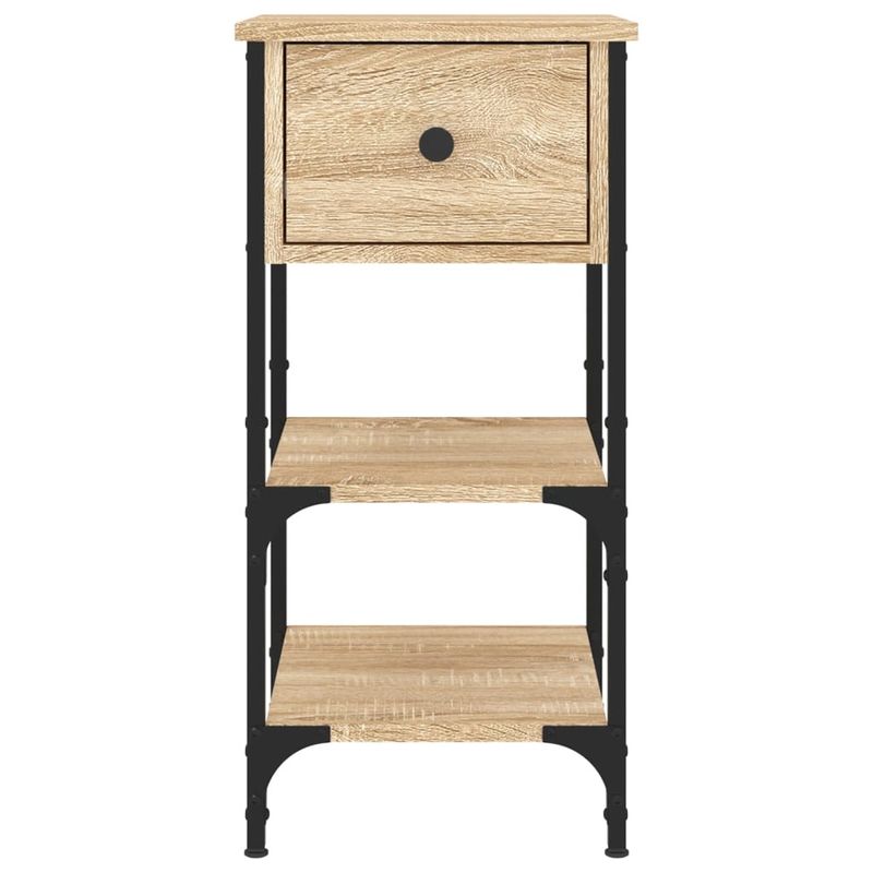 Casa si Gradina - Mobilier - Comode si corpuri - Noptiere - Noptiere, 2 buc., stejar sonoma, 34x36x70 cm, lemn compozit - Infinity.ro