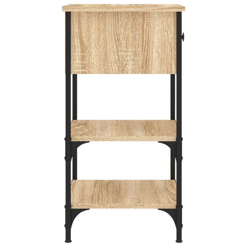 Casa si Gradina - Mobilier - Comode si corpuri - Noptiere - Noptiere, 2 buc., stejar sonoma, 34x36x70 cm, lemn compozit - Infinity.ro