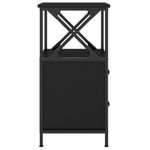 Casa si Gradina - Mobilier - Comode si corpuri - Noptiere - Noptiera, negru, 34x35,5x70 cm, lemn compozit - Infinity.ro