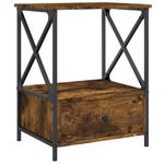 Casa si Gradina - Mobilier - Comode si corpuri - Noptiere - Noptiera, stejar fumuriu, 50x41x65 cm, lemn prelucrat - Infinity.ro