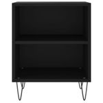 Casa si Gradina - Mobilier - Comode si corpuri - Noptiere - Noptiere, 2 buc., negru, 40x30x50 cm, lemn compozit - Infinity.ro