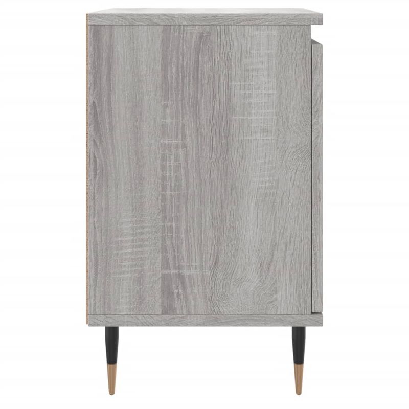Casa si Gradina - Mobilier - Comode si corpuri - Noptiere - Noptiera, gri sonoma, 40x30x50 cm, lemn compozit - Infinity.ro