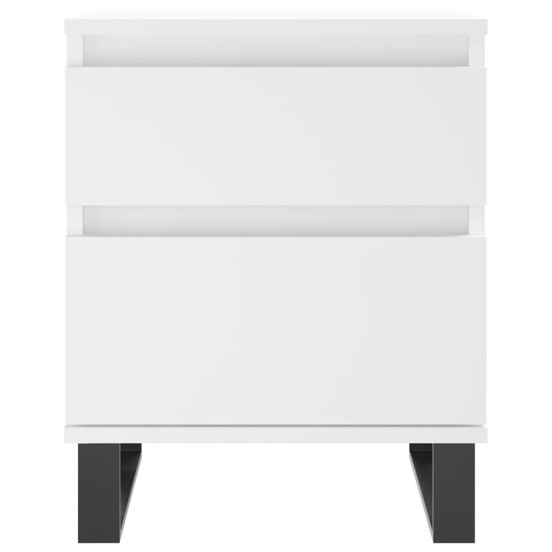 Casa si Gradina - Mobilier - Comode si corpuri - Noptiere - Noptiera, alb, 40x35x50 cm, lemn prelucrat - Infinity.ro