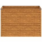 Casa si Gradina - Gradinarit si plante - Plante si ghivece - Ghivece si suporturi - Strat inaltat de gradina, 100x50x69 cm, otel corten - Infinity.ro