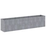 Casa si Gradina - Gradinarit si plante - Plante si ghivece - Ghivece si suporturi - Strat inaltat de gradina, 291x50x69 cm, otel corten - Infinity.ro