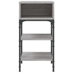 Casa si Gradina - Mobilier - Comode si corpuri - Noptiere - Noptiere, 2 buc., gri sonoma, 35x34,5x70 cm, lemn compozit - Infinity.ro