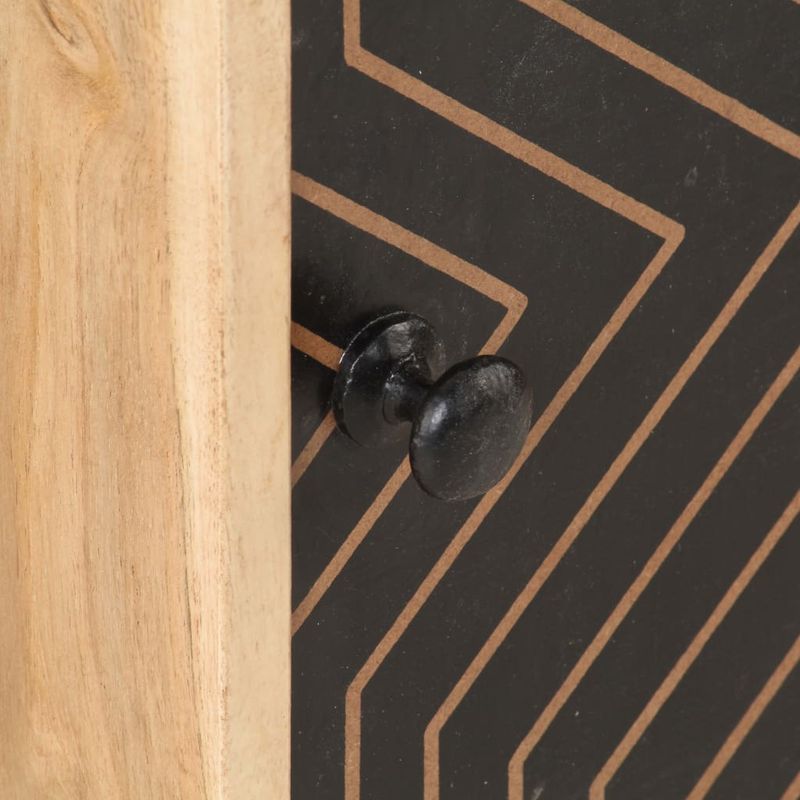 Casa si Gradina - Mobilier - Comode si corpuri - Noptiere - Noptiera, 40x30x50 cm, lemn masiv de acacia - Infinity.ro