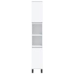 Casa si Gradina - Mobilier - Seturi de mobilier - Seturi baie - Set mobilier de baie, 3 piese, alb, lemn compozit - Infinity.ro