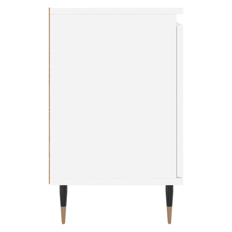 Casa si Gradina - Mobilier - Comode si corpuri - Noptiere - Noptiere, 2 buc, alb, 40x30x50 cm, lemn compozit - Infinity.ro