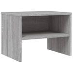 Casa si Gradina - Mobilier - Comode si corpuri - Noptiere - Noptiera, gri sonoma, 40x30x30 cm, lemn prelucrat - Infinity.ro