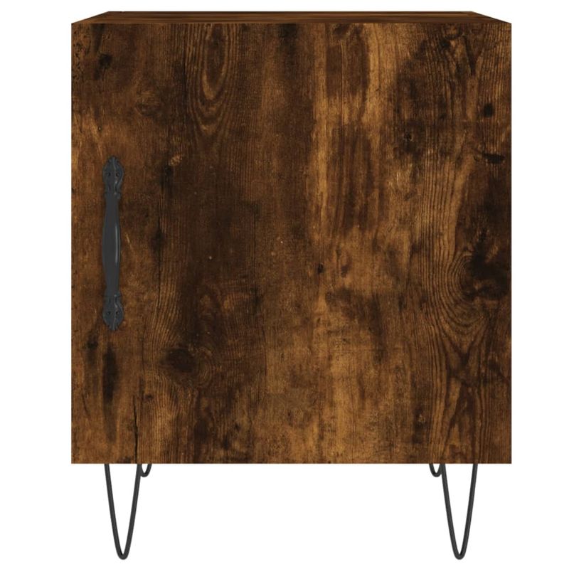 Casa si Gradina - Mobilier - Comode si corpuri - Noptiere - Noptiere, 2 buc., stejar fumuriu, 40x40x50 cm, lemn compozit - Infinity.ro