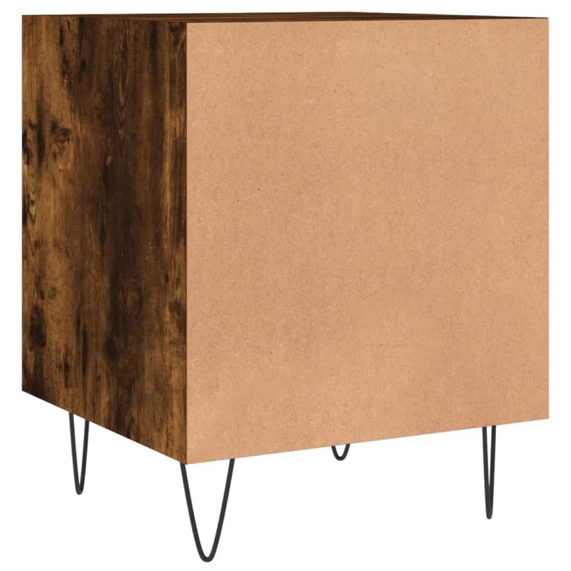 Casa si Gradina - Mobilier - Comode si corpuri - Noptiere - Noptiere, 2 buc., stejar fumuriu, 40x40x50 cm, lemn compozit - Infinity.ro