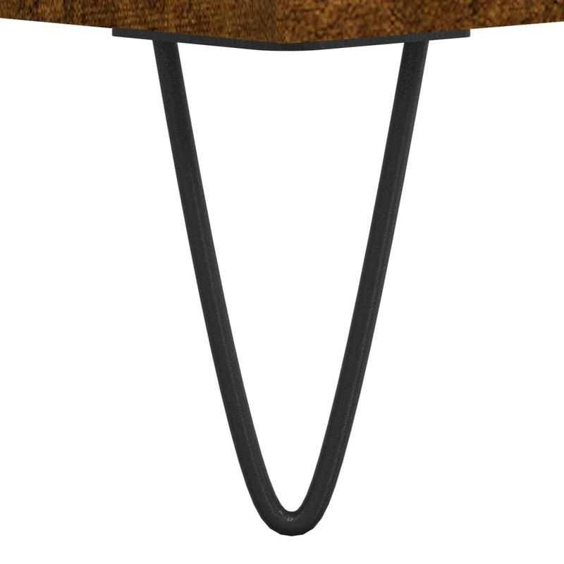 Casa si Gradina - Mobilier - Comode si corpuri - Noptiere - Noptiere, 2 buc., stejar fumuriu, 40x40x50 cm, lemn compozit - Infinity.ro