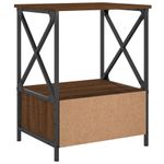 Casa si Gradina - Mobilier - Comode si corpuri - Noptiere - Noptiera, stejar maro, 50x41x65 cm, lemn compozit - Infinity.ro