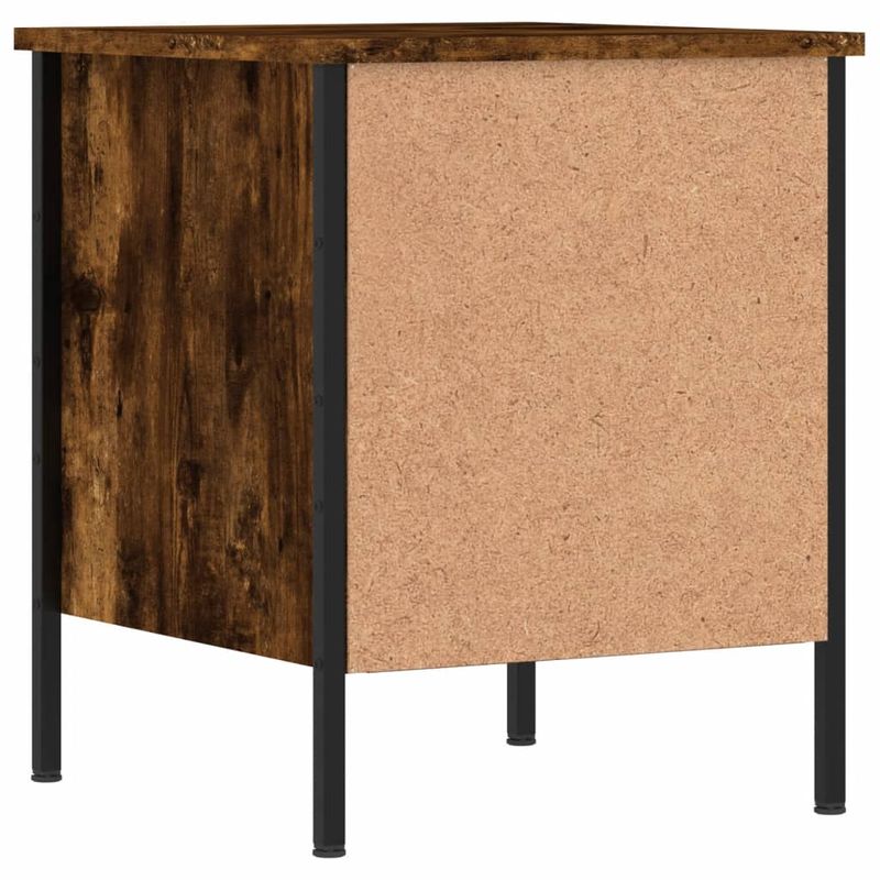 Casa si Gradina - Mobilier - Comode si corpuri - Noptiere - Noptiere, 2 buc., stejar fumuriu, 40x42x50 cm, lemn compozit - Infinity.ro