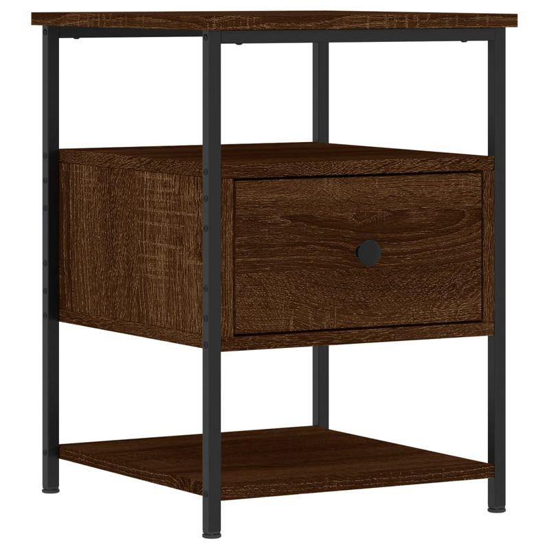 Casa si Gradina - Mobilier - Comode si corpuri - Noptiere - Noptiere, 2 buc., stejar maro, 40x42x56 cm, lemn compozit - Infinity.ro