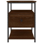 Casa si Gradina - Mobilier - Comode si corpuri - Noptiere - Noptiere, 2 buc., stejar maro, 40x42x56 cm, lemn compozit - Infinity.ro