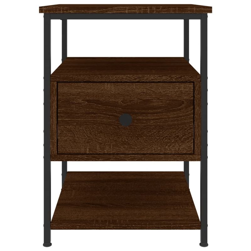 Casa si Gradina - Mobilier - Comode si corpuri - Noptiere - Noptiere, 2 buc., stejar maro, 40x42x56 cm, lemn compozit - Infinity.ro