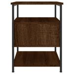 Casa si Gradina - Mobilier - Comode si corpuri - Noptiere - Noptiere, 2 buc., stejar maro, 40x42x56 cm, lemn compozit - Infinity.ro