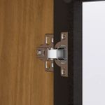 Casa si Gradina - Mobilier - Comode si corpuri - Comode - Blat pentru dulap inalt cu usi din sticla „FLAM” lemn masiv pin - Infinity.ro