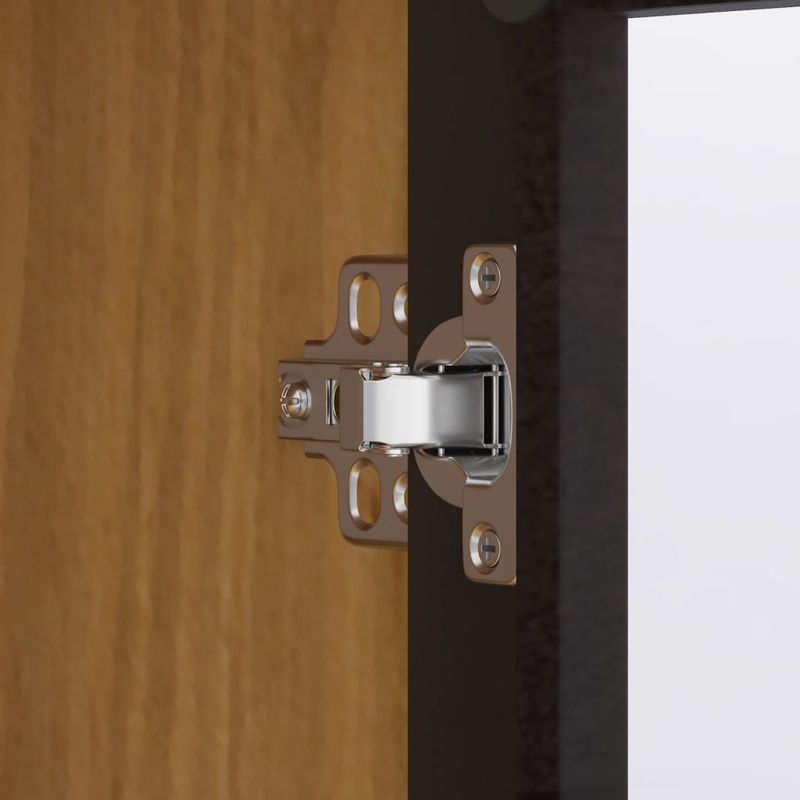 Casa si Gradina - Mobilier - Comode si corpuri - Comode - Blat pentru dulap inalt cu usi din sticla „FLAM” lemn masiv pin - Infinity.ro