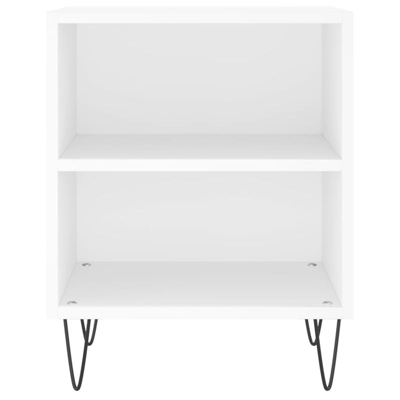 Casa si Gradina - Mobilier - Comode si corpuri - Noptiere - Noptiere, 2 buc, alb, 40x30x50 cm, lemn compozit - Infinity.ro