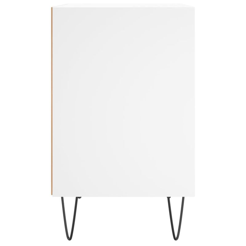 Casa si Gradina - Mobilier - Comode si corpuri - Noptiere - Noptiere, 2 buc, alb, 40x30x50 cm, lemn compozit - Infinity.ro