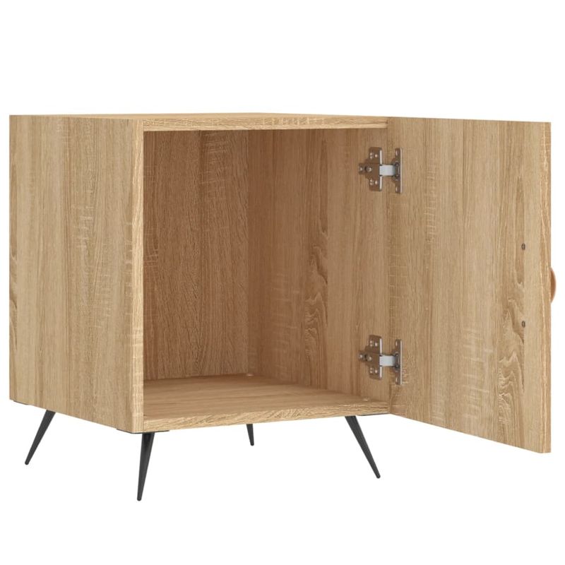 Casa si Gradina - Mobilier - Comode si corpuri - Noptiere - Noptiera, stejar sonoma, 40x40x50 cm, lemn compozit - Infinity.ro