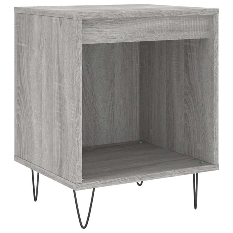 Casa si Gradina - Mobilier - Comode si corpuri - Noptiere - Noptiere, 2 buc., gri sonoma, 40x35x50 cm, lemn compozit - Infinity.ro