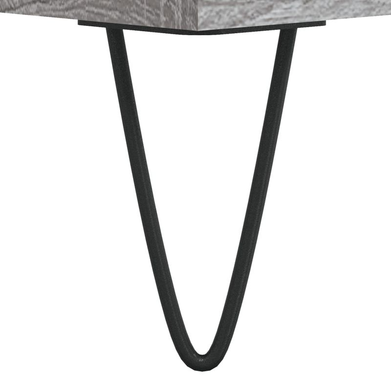 Casa si Gradina - Mobilier - Comode si corpuri - Noptiere - Noptiere, 2 buc., gri sonoma, 40x35x50 cm, lemn compozit - Infinity.ro
