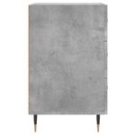 Casa si Gradina - Mobilier - Comode si corpuri - Noptiere - Noptiera, gri beton, 40x40x66 cm, lemn compozit - Infinity.ro