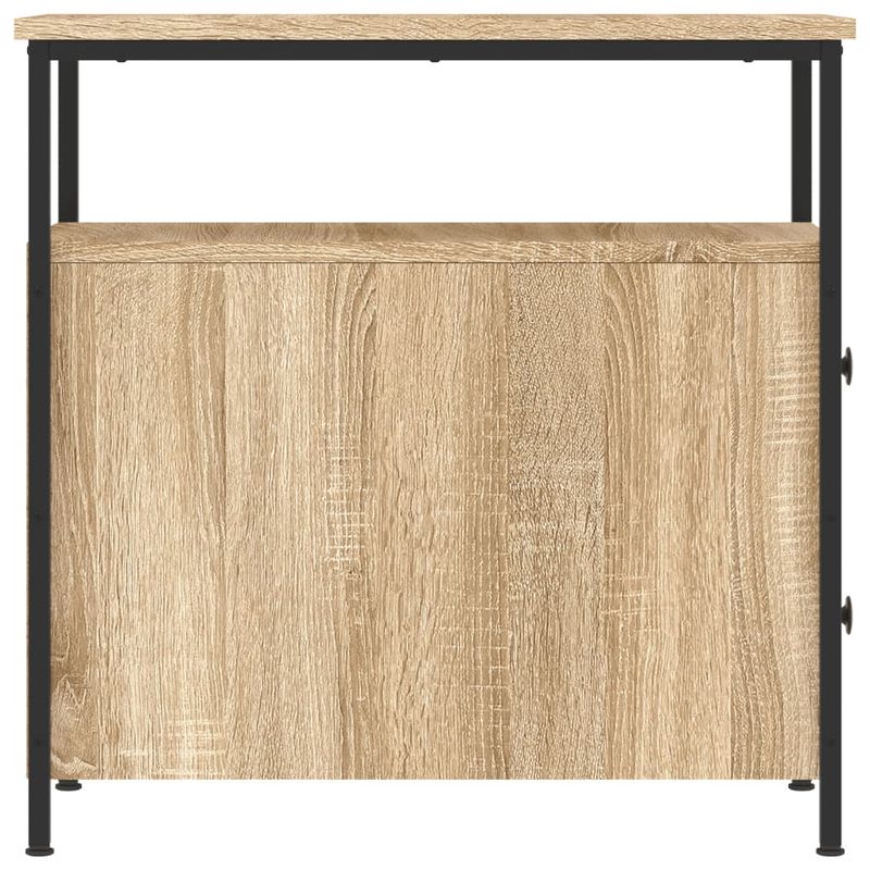 Casa si Gradina - Mobilier - Comode si corpuri - Noptiere - Noptiere, 2 buc., stejar sonoma, 30x60x60 cm, lemn prelucrat - Infinity.ro