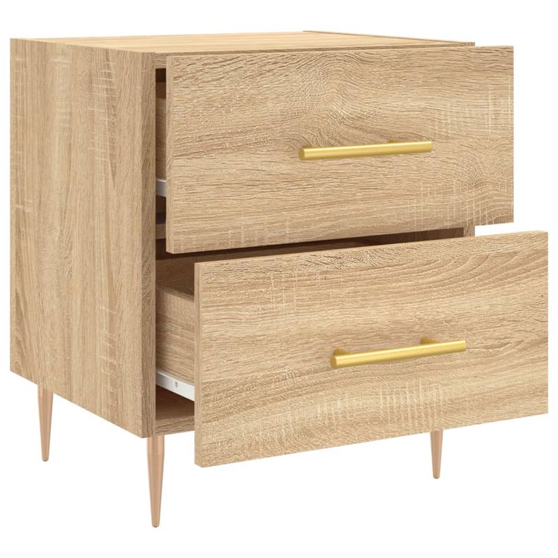 Casa si Gradina - Mobilier - Comode si corpuri - Noptiere - Noptiera, stejar sonoma, 40x35x47,5 cm, lemn compozit - Infinity.ro